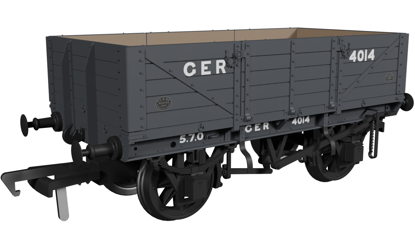 GER Dia.17 5-Plank Open Wagon GER No.4014