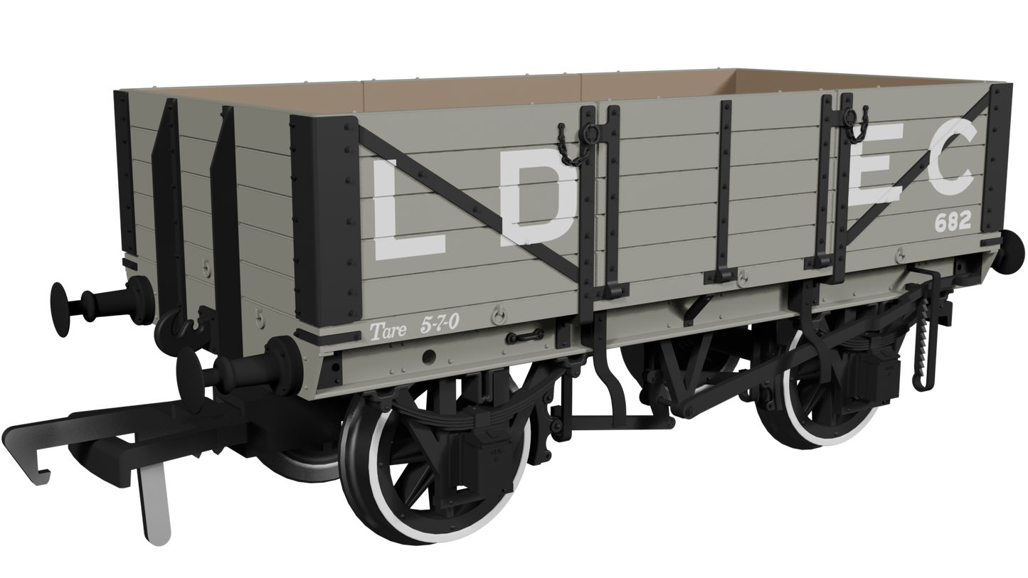 GER Dia.17 5-Plank Open Wagon LDEC No.682