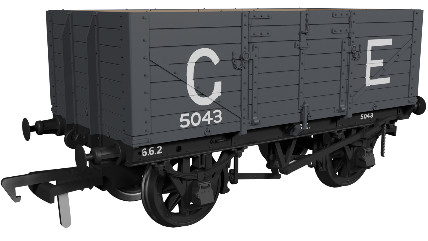 GER Dia.48 7-Plank Open Wagon GER (As Preserved) No.5043