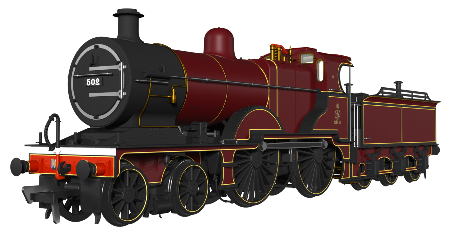 Midland Railway 483 Class 4-4-0 Royal Train No.502 Steam Locomotive