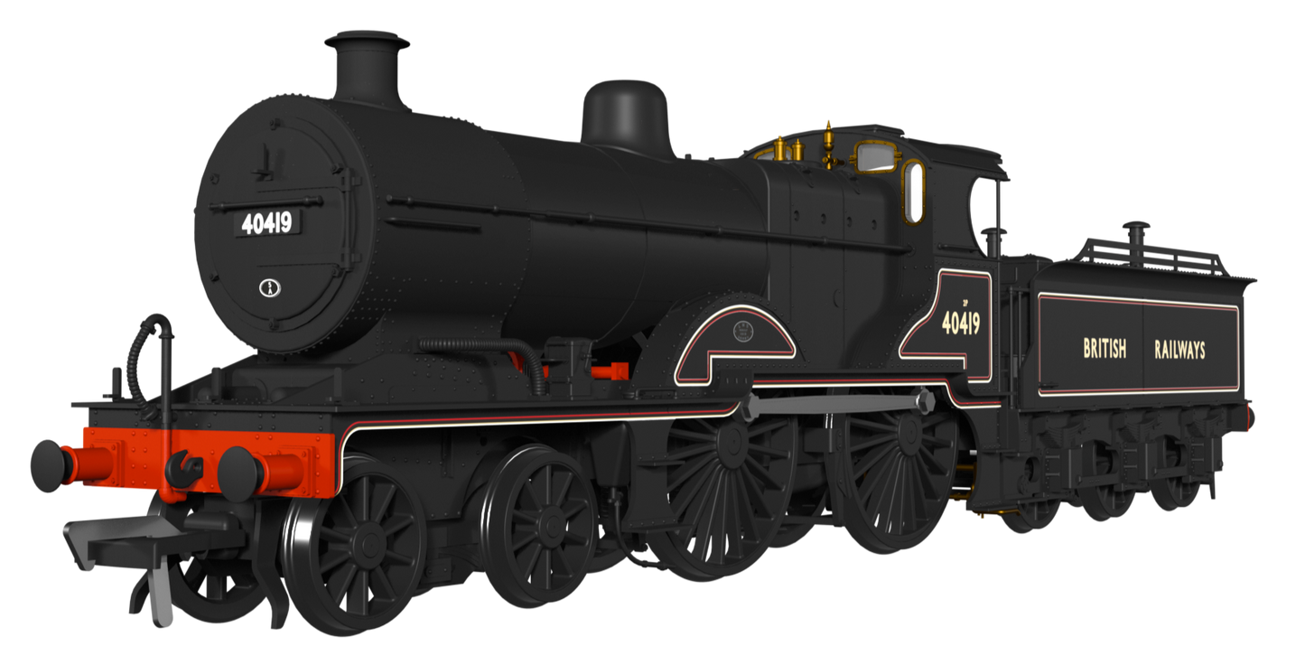 Midland Railway 483 Class 4-4-0 BR Lined Black No.40419 Steam Locomotive