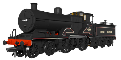 Midland Railway 483 Class 4-4-0 BR Lined Black No.40419 Steam Locomotive - DCC Sound