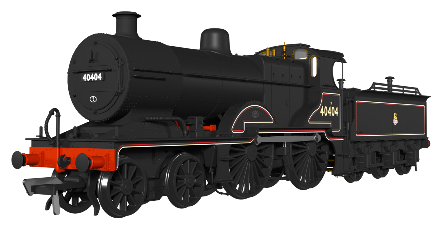 Midland Railway 483 Class 4-4-0 BR Lined No.40404 (Early Crest) Steam Locomotive - DCC Sound