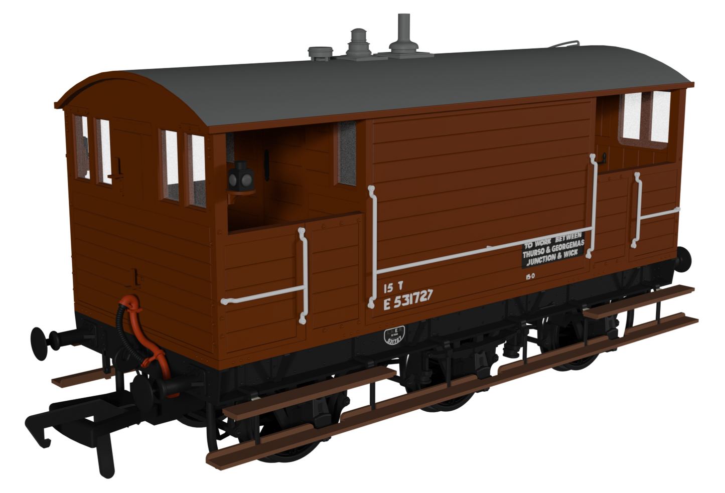 GCR 15T 6w Brake - BR Bauxite No.E531727