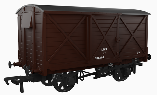 Caledonian Railway Dia.67 10t Van - LMS (post-36)  No.335224