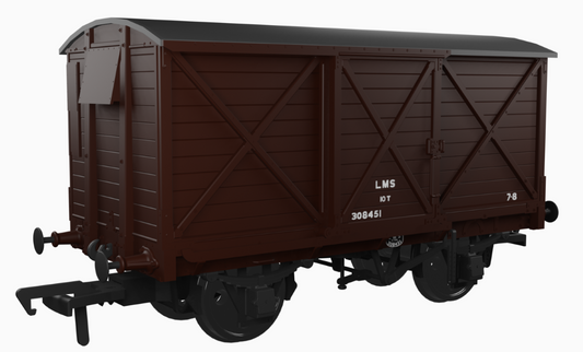 Caledonian Railway Dia.67 10t Van - LMS (post-36)  No.308451