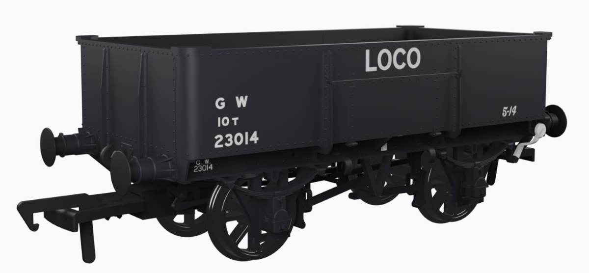 Rapido Trains UK 977006 Diagram N19 Loco Coal Wagon - GWR No.23014 ...