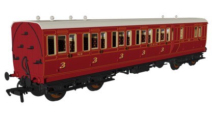 48' SECR ‘Evolution’ Bogie Coach Non-Corridor Carriage No.973, No.881 & No.1010 3-Pack