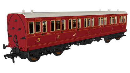 48' SECR ‘Evolution’ Bogie Coach Non-Corridor Carriage No.973, No.881 & No.1010 3-Pack