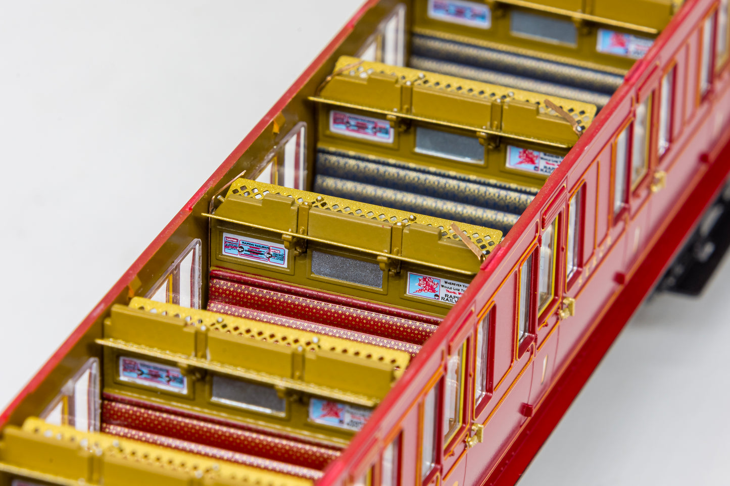 48' SECR ‘Evolution’ Bogie Coach Non-Corridor Carriage No.973, No.881 & No.1010 3-Pack