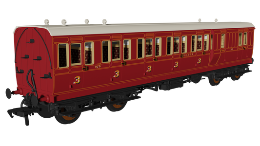 48' SECR ‘Evolution’ Bogie Coach Non-Corridor Brake Third No.975