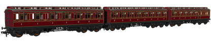 48' MR ‘Evolution’ Bogie Coach Non-Corridor Carriage No.681, No.2441 & No.3207 3-Pack