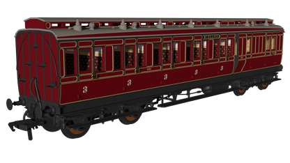 48' MR ‘Evolution’ Bogie Coach Non-Corridor Carriage No.681, No.2441 & No.3207 3-Pack