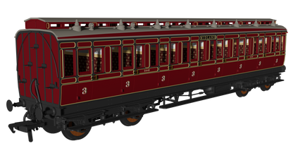 48' MR ‘Evolution’ Bogie Coach Non-Corridor Carriage No.681, No.2441 & No.3207 3-Pack