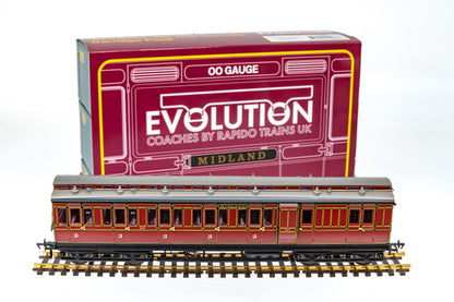48' MR ‘Evolution’ Bogie Coach Non-Corridor Carriage No.681, No.2441 & No.3207 3-Pack