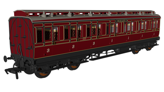 48' MR ‘Evolution’ Bogie Coach Non-Corridor Composite No.3208