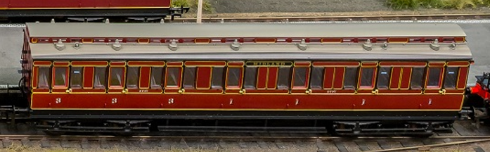 48' MR ‘Evolution’ Bogie Coach Non-Corridor Composite No.3208