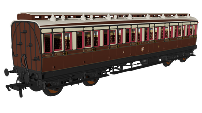 48' GWR ‘Evolution’ Bogie Coach Non-Corridor Carriage No.837, No.1356 & No.8087 3-Pack