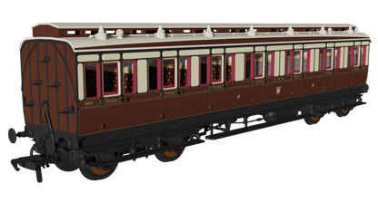 48' GWR ‘Evolution’ Bogie Coach Non-Corridor Carriage No.837, No.1356 & No.8087 3-Pack