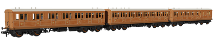 48' GN ‘Evolution’ Bogie Coach Non-Corridor Carriage No.3156, No.3067 & No.3923 3-Pack