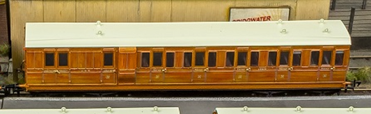 48' GNR ‘Evolution’ Bogie Coach Non-Corridor Brake Third No.3160