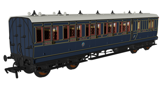 48' SDJR ‘Evolution’ Bogie Coach Non-Corridor Brake Third No.123