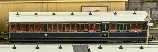 48' SDJR ‘Evolution’ Bogie Coach Non-Corridor Brake Third No.123