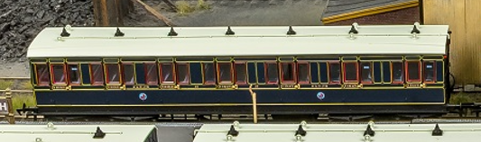 48' SDJR ‘Evolution’ Bogie Coach Non-Corridor Composite No.21