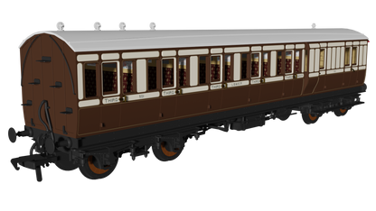 48' LBSCR ‘Evolution’ Bogie Coach Non-Corridor Carriage No.501, No.751 & No.530 3-Pack