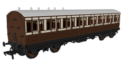 48' LBSCR ‘Evolution’ Bogie Coach Non-Corridor Carriage No.501, No.751 & No.530 3-Pack