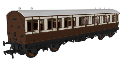 48' LBSCR ‘Evolution’ Bogie Coach Non-Corridor Carriage No.501, No.751 & No.530 3-Pack