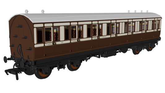 48' LBSCR ‘Evolution’ Bogie Coach Non-Corridor Composite No.535