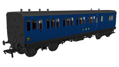 48' LMR ‘Evolution’ Bogie Coach Non-Corridor Carriage No.5314, No.5315 & No.5316 3-Pack