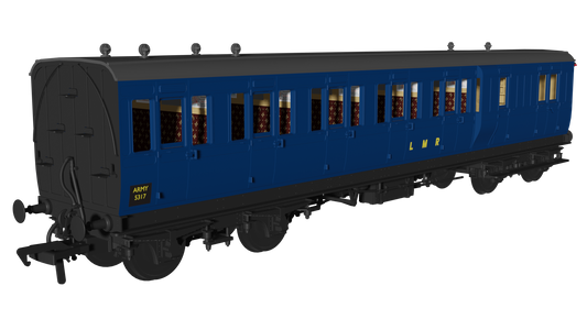 48' LMR ‘Evolution’ Bogie Coach Brake Third ARMY 5317