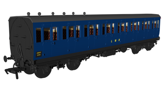 48' LMR ‘Evolution’ Bogie Coach Third ARMY 5318