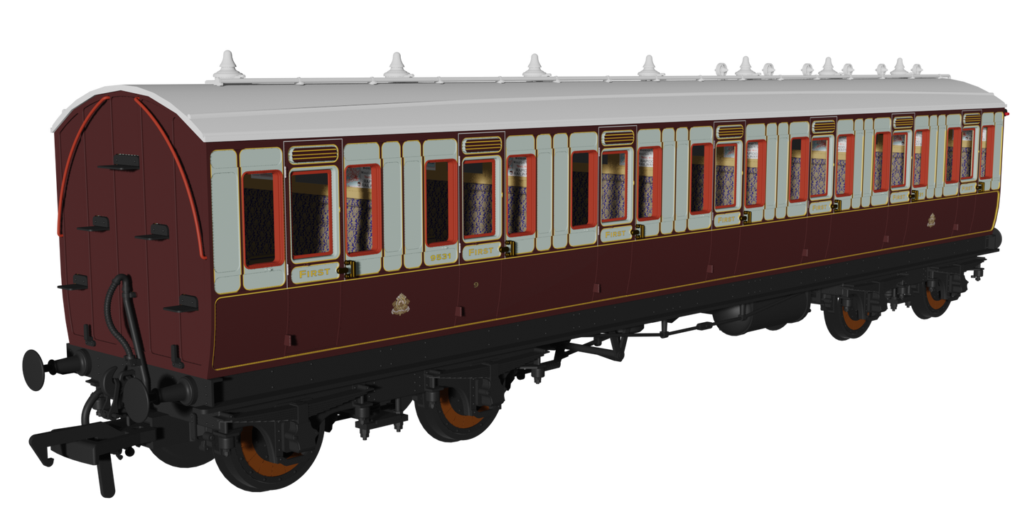 48' LNWR ‘Evolution’ Non-Corridor First No.4906