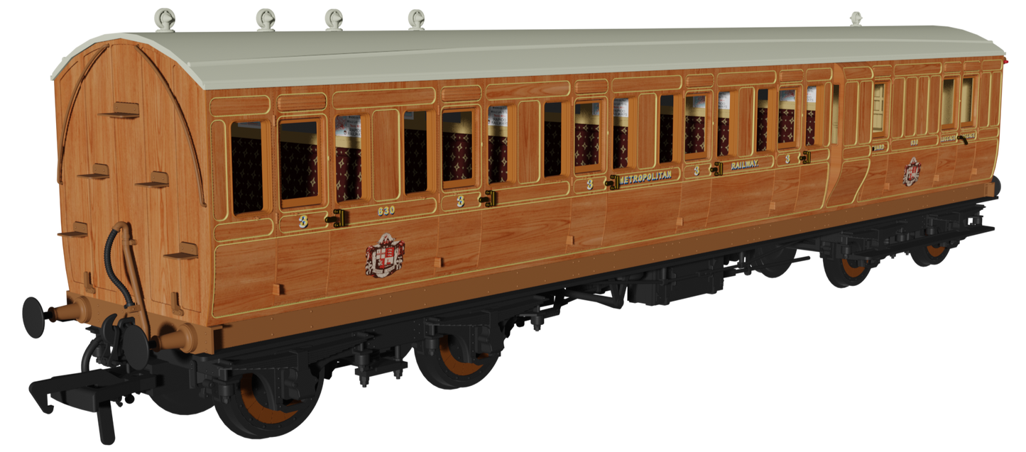‘Evolution’ 48’ Metropolitan Railway Teak No.630, 624 & 606 Triple Pack