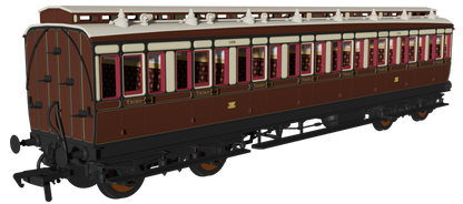978133 ‘Evolution’ 48’ Great Western Railway Chocolate and Cream (Early Monogram) Third No.1156