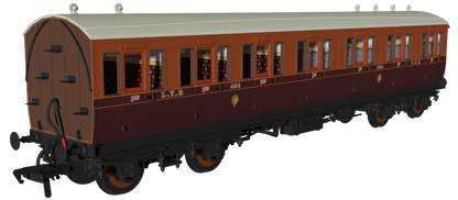 978140 ‘Evolution’ 48’ Lancashire and Yorkshire Railway Brown & Umber Composite No.454