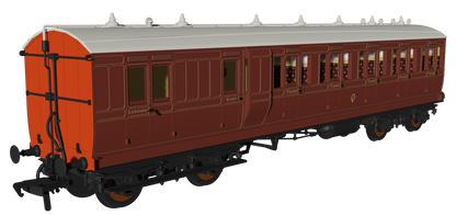 'Evolution' 48' LBSC Mahogany Non-Corridor Carriage No.1236, 535 & 297 Triple Pack