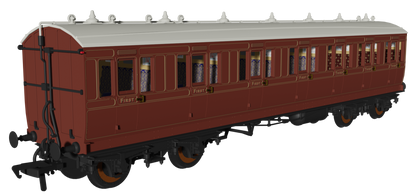 'Evolution' 48' LBSC Mahogany Non-Corridor Carriage No.1236, 535 & 297 Triple Pack