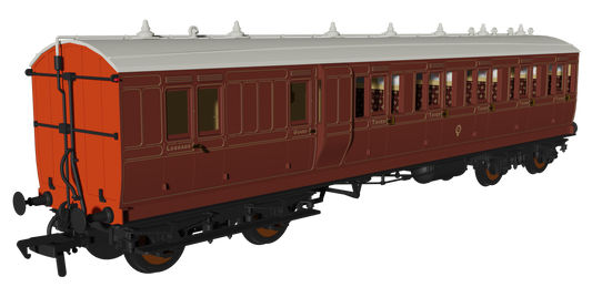 'Evolution' 48' LBSC Mahogany Non-Corridor Carriage Brake Third No.1240