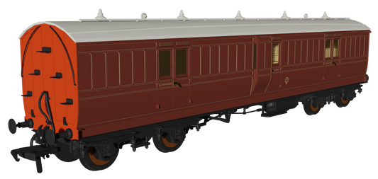 'Evolution' 48' LBSC Mahogany Non-Corridor Full Brake No.155