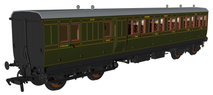 'Evolution' 48' SR Olive Non-Corridor Carriage No.2727, 565 & 5017 Triple Pack