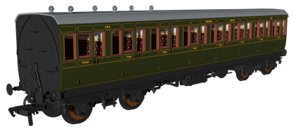 'Evolution' 48' SR Olive Non-Corridor Carriage No.2727, 565 & 5017 Triple Pack