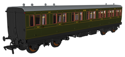 'Evolution' 48' SR Olive Non-Corridor Carriage No.2727, 565 & 5017 Triple Pack