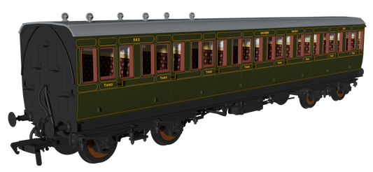 'Evolution' 48' SR Olive Non-Corridor Third No.562