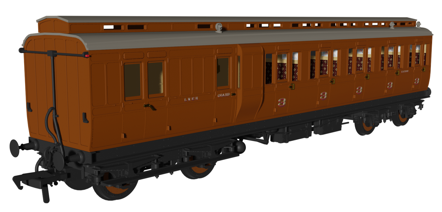 'Evolution' 48' LNER Non-Corridor Carriage Brake Third No.51799