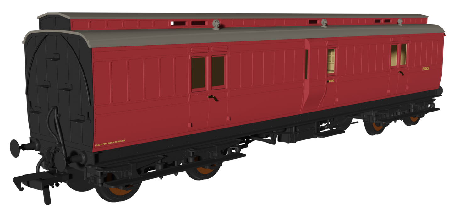 'Evolution' 48' BR Crimson Non-Corridor Full Brake No.E51065E