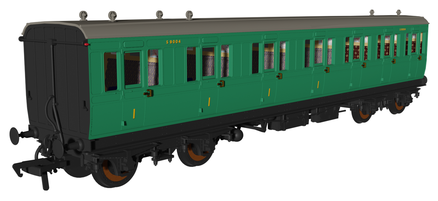 'Evolution' 48' BR Malachite Non-Corridor Carriage No.S8459, S7963 & S9004 Triple Pack